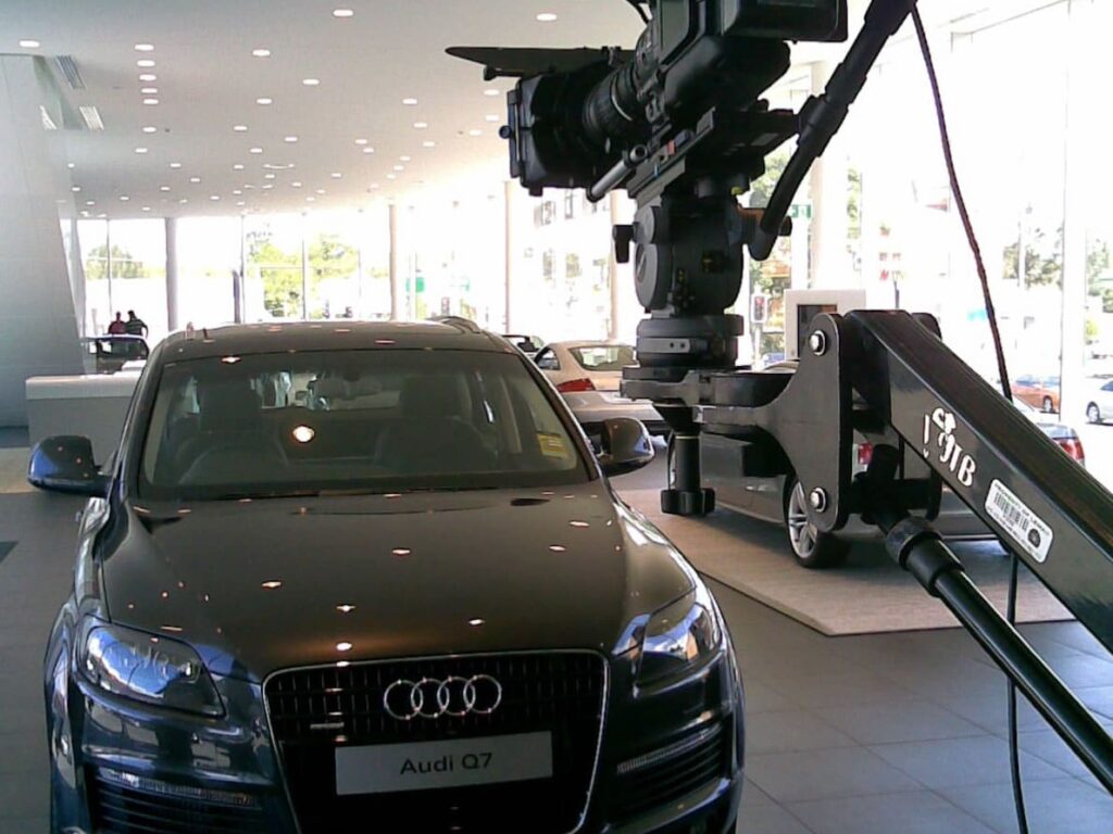Product video of Audi SUV for corporate website